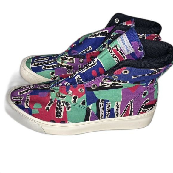 FEAR OF GOD Essentials Skid Grip Limoges FOG Converse Sneakers Canvas Mens 10 - Picture 1 of 6